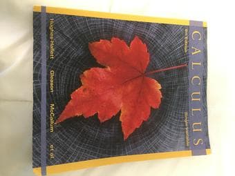 Calculus: Single Variable, MATH19 Textbook 1