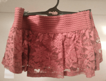 NEW! Off-shoulder crop top with tag. Size S. $9 1