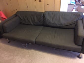 free black couch 2