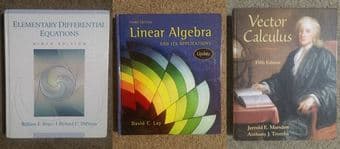 Undergraduate Math Textbooks 1