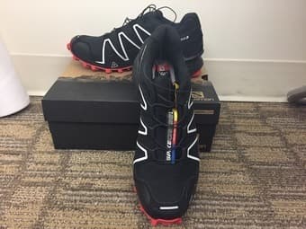 Salomon Spidecross 3 CS Trail Running Shoe / size 7.5 women 2