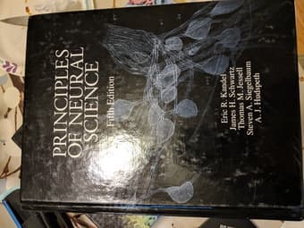 Principles of Neural Science, 5th ed., Kandel 1