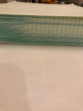 Big stack of engineering paper 2