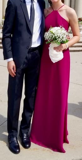 Hailey Paige Occasions Chiffon Dress -- Size 4 4