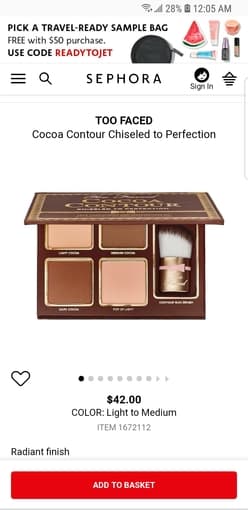 Too Faced Cocoa Contour 3