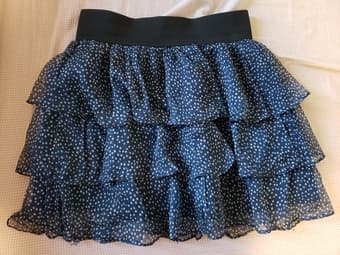 Zara silk chiffon skirt Small 1