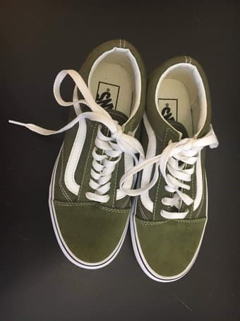 Vans Old Skool Moss green Shoes 1