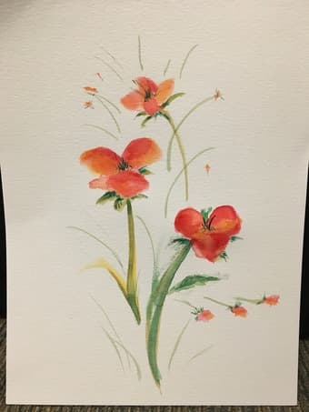 Selling watercolor art 1