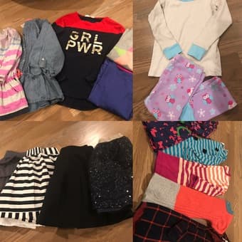 Bag of sz 6-7 Girls clothes 1