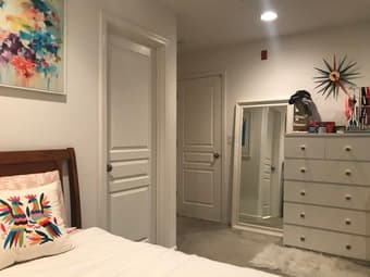 Bedroom with private bathroom and patio access in Sunnyvale 2