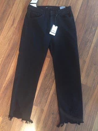 3x1 Black Higher Ground Boyfriend pant Size 28 1