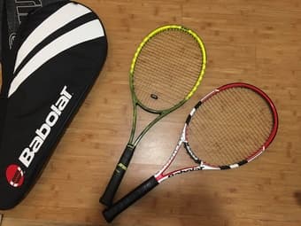 Babolat and Prince tennis racquets 2