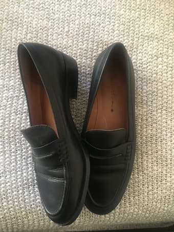 Madewell Genuine Leather Loafers (Black) - size W9 1