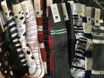 New Cool High-Quality Men Crew Socks (Richer-poorer brand) 1