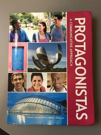 Protagonistas Spanish 1