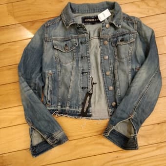 Express denim jacket, women's M, with tags 1