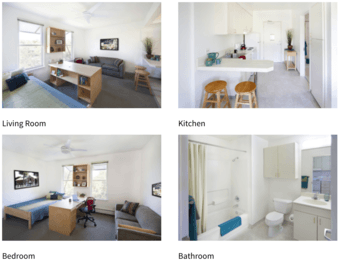 In-Campus Stanford Studio Single Bed/Bath/Kitch 1 Mar-1 Dec (FLEXIBLE) 1