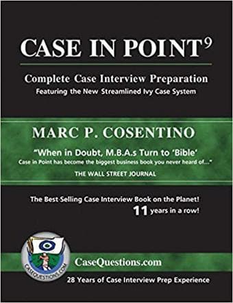 Case in Point Interview Prep Book 1
