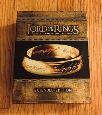 Lord of the Rings Extended Edition Blu-Rays 1