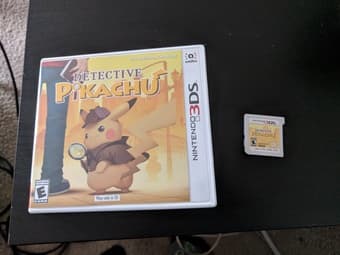 Detective Pikachu, Nintendo 3DS (US Region), never played 1