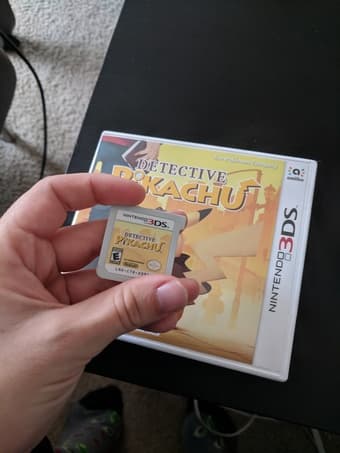 Detective Pikachu, Nintendo 3DS (US Region), never played 2