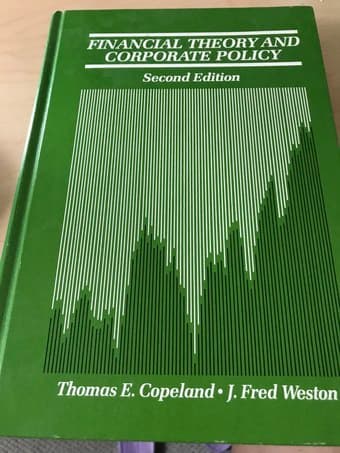 [textbook] Financial theory and corporate policy -- 2nd ed 1