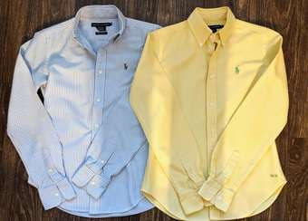 2 Ralph Lauren Blue Label Super Slim Fit Size 2 Women's Oxfords 1