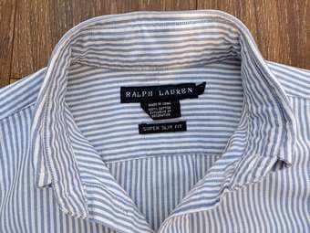 2 Ralph Lauren Blue Label Super Slim Fit Size 2 Women's Oxfords 2