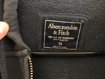 Abercrombie and fitch lady hoodie XS - navy blue 2