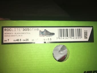 Women’s trail running shoes — Inov8 Roclite 305GTX size 9.5 2