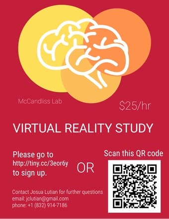 VR Cognition Study 1