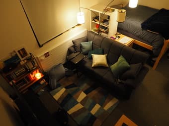 ON CAMPUS Sublet: Male Room in Kennedy 2Bed/2Bath (June 15 - Aug 15) 1