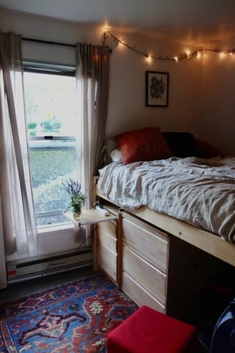 Rains private room in 2BR. Female, Stanford affiliated. June 17-Sep 15 1