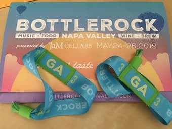 2 BottleRock 3Day GA Tickets! 1