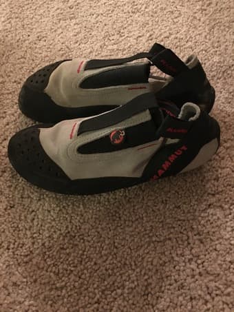 Climbing shoes and harness 2