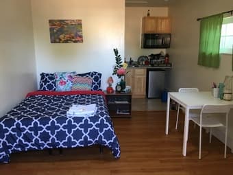 Fully-furnished studio near Stanford, Facebook, downtown PA FROM AUG 1 2