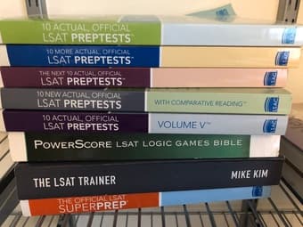 Full set of LSAT books (barely used)! 1