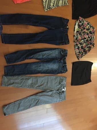 MOVING OUT SALE-- jeans and skirts 3