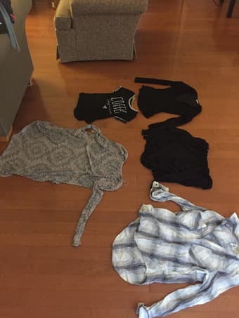 MOVING OUT SALE-- tops and cardigans 1