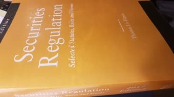 securities regulation selected statutes rules and forms, Hazen, 2017 1