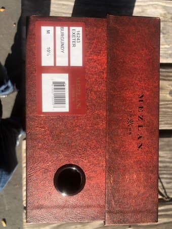 Genuine Italian Leather Mens 10.5 Shoes - SALE 4