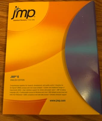 JMP 6 CD + Guide book 1
