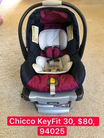 Chicco Carseat, Fisher-Price Kick' n Play Piano 2