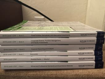 CFA Level 1 Essential Self-Study Pack (new condition - unused) 2