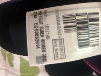 wetsuit subea women 3MM 4