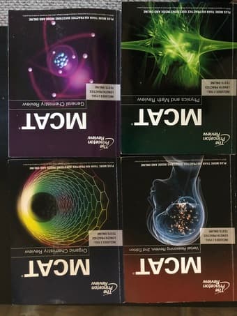 MCAT prep book sales 3