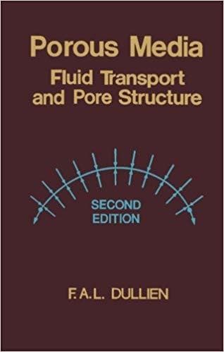 Book for sale - Porous Media: Fluid Transport and Pore Structure 1