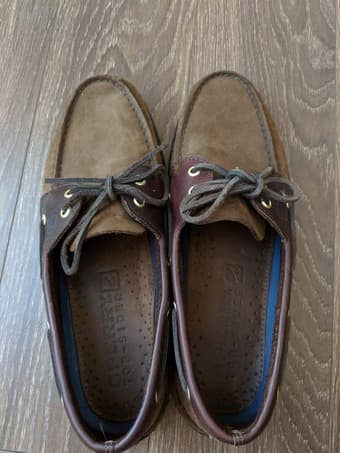 Men's Authentic Sperry Boatshoe - Brown - Size 10.5 1