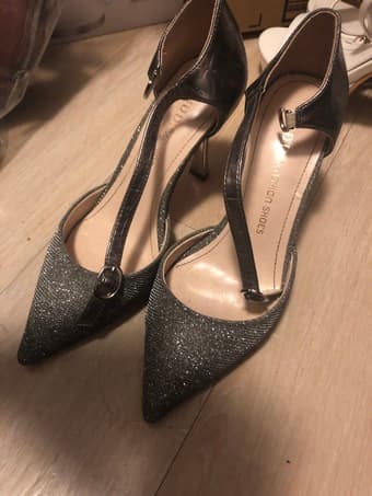 fancy party sparkling shoes 1