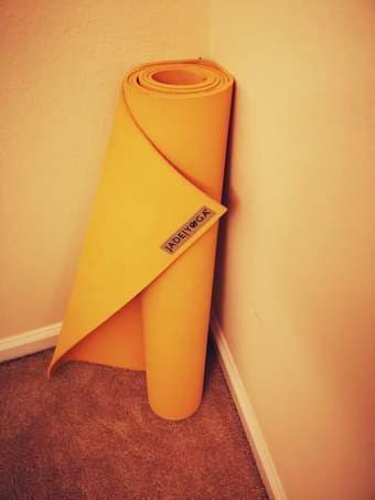 Yade Yoga Harmony mat (yellow) 1